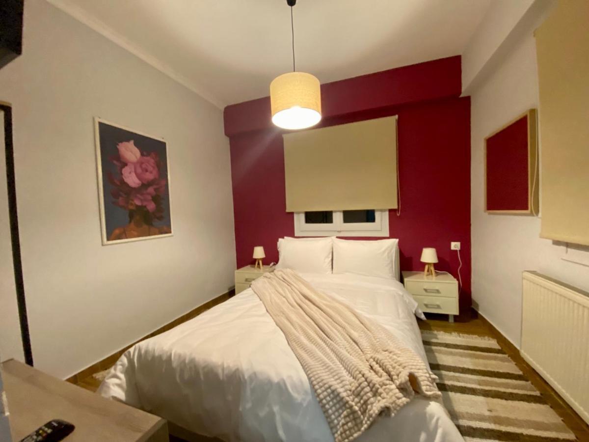 Oasis Garden Apartment Волос Екстериор снимка