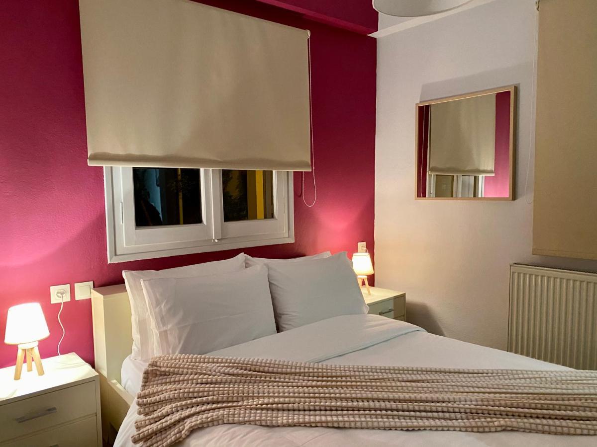 Oasis Garden Apartment Волос Екстериор снимка