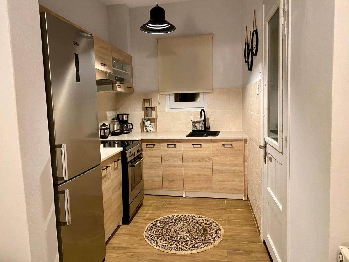 Oasis Garden Apartment Волос Екстериор снимка